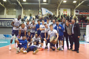 Il Vbc Synergy Mondov&igrave; dopo la vittoria