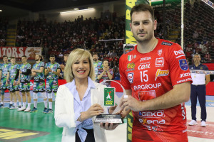Premiazione per De Cecco