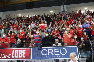 Supporto dei tifosi Lube Civitanova