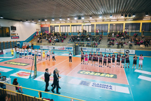 Squadre schierate in campo