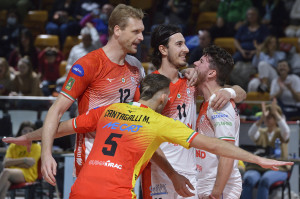 Volley Tricolore: Santambrogio esulta