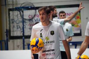 Caianiello prima del match