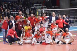 Conad Reggio: esulta a fine partita