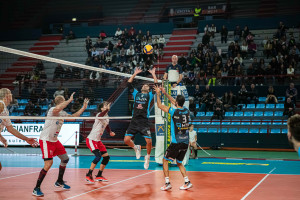 Antonio Libraro in palleggio