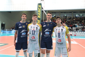 Da sx Orioli, Porro, Bovolenta e Bonifante