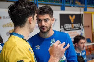 Martinez e il fisioterapista Gallina