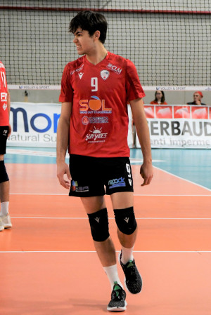 #9 Marco Gonzato: schiacciatore. 
