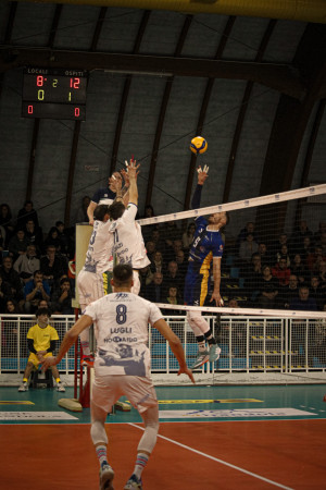 Francesco Ghelfi in attacco 