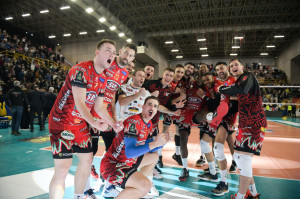 Festeggiamenti Sir Safety Susa Perugia 