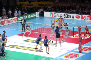 Patry contro il muro a tre di Trento