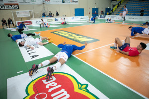Cuneo in fase di riscaldamento