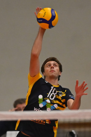 Riccardo Alberghini al servizio per la Wimore Salsomaggiore