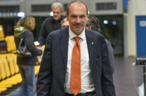 Massimo Righi presidente Lega Volley al palasport di Salsomaggiore
