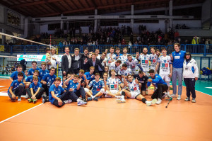 Festa nel post partita