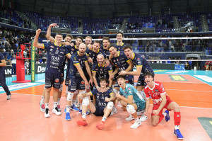 Esultanza finale Trento