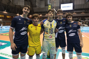 Da sx Bovolenta, Chiella, Truocchio, Orioli e Mancini