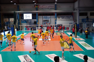 In fase di riscaldamento