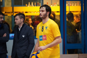 Guolla nel pre-partita