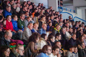 Massiccia presenza di pubblico alla Spes Arena