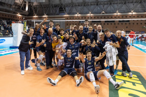 La Consar esulta a fine partita