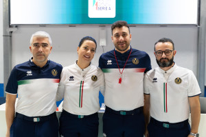 Gli arbitri dell'incontro