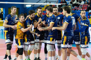La squadra entra in campo