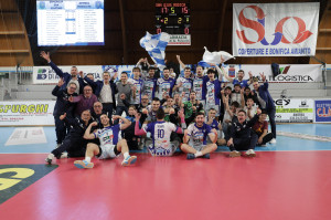 Festeggiamento fine gara San Giustino