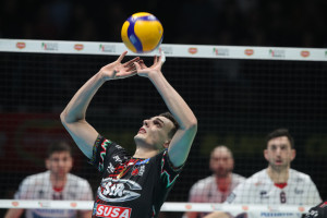 Giannelli in palleggio