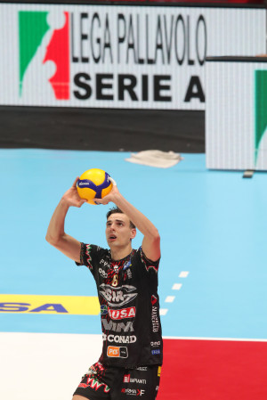 Giannelli in palleggio