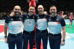 Gli arbitri della finale