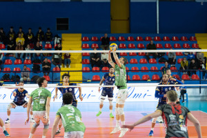Bellucci in palleggio