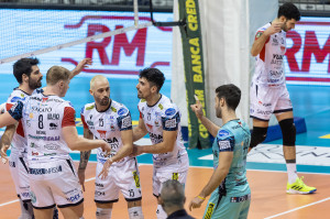 I giocatori di Grottazzolina esultano