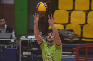 Alessandro Graziani al palleggio per Acqui Terme