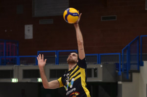 Il capitano della Wimore Giacomo Leoni al servizio