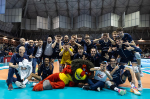 Ravenna festeggia a fine partita