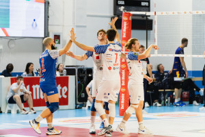 Gabbiano Mantova esulta dopo un punto