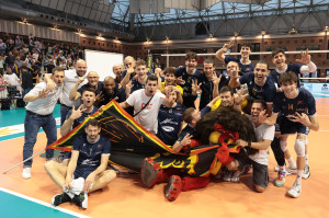 I giocatori di Ravenna esultano a fine partita