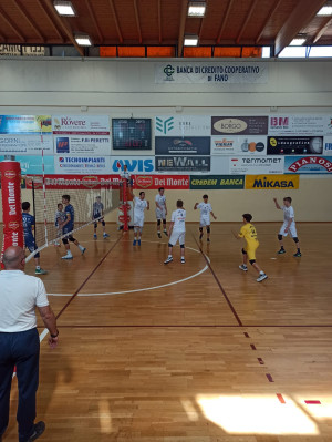 Consar Ravenna in azione contro Itas Trentino