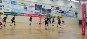 Sir Susa Vim Perugia e Kioene Padova in azione al Palasport Cercolani