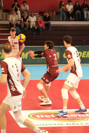 Itas Trentino durante la gara contro Cisterna
