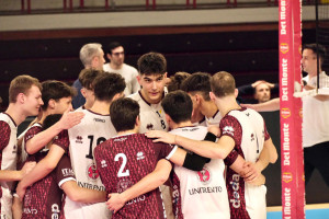 Itas Trentino durante la gara contro Cisterna