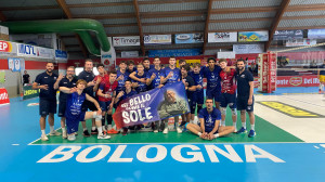 Mint Vero Volley Monza festeggia dopo l'approdo alle Semifinali