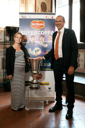 13/09/2024 Del Monte® Supercoppa SuperLega, la presentazione a Firenze
