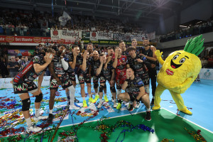 Sir Susa Vim Perugia festeggia l'approdo in Finale