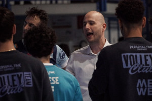 Moretti durante un time-out