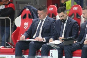 Giannini e Massaccesi studiano il match