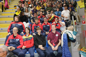 Assunta Legnante e i ragazzi del basket down Anthropos