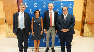 Avv. Fabio Fistetto
On. Paola De Micheli
Massimo Righi (Presidente Lega Pallavolo Serie A
Claudio Durigon, (Sottosegretario al Ministero del Lavoro e delle Politiche Sociali)