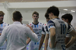 Marzorati durante un timeout
