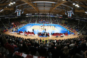 Il Palasport di Civitanova (Cucine Lube Civitanova - Rana Verona)